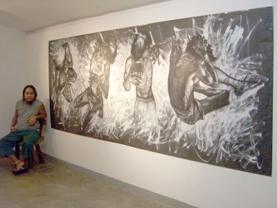 Exhibition at The Second Gallery, Angono, Rizal