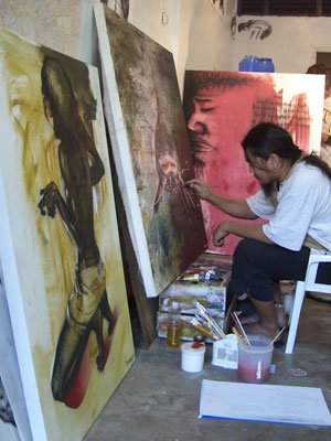 Exhibition at The Second Gallery, Angono, Rizal